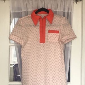 Vintage 1970s Pointy Collar Top